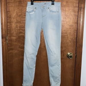 Really light wash jeggings